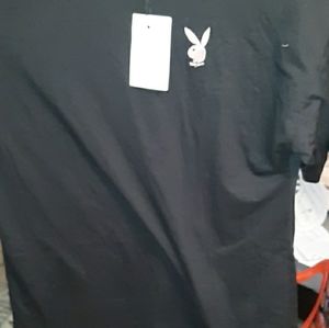 Playboy Logo detail oversized T